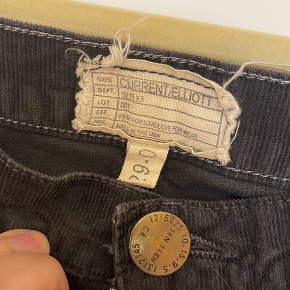 Current and Elliot corduroy pants - Picture 3 of 4